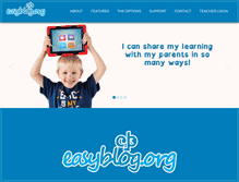 Tablet Screenshot of easyblog.org